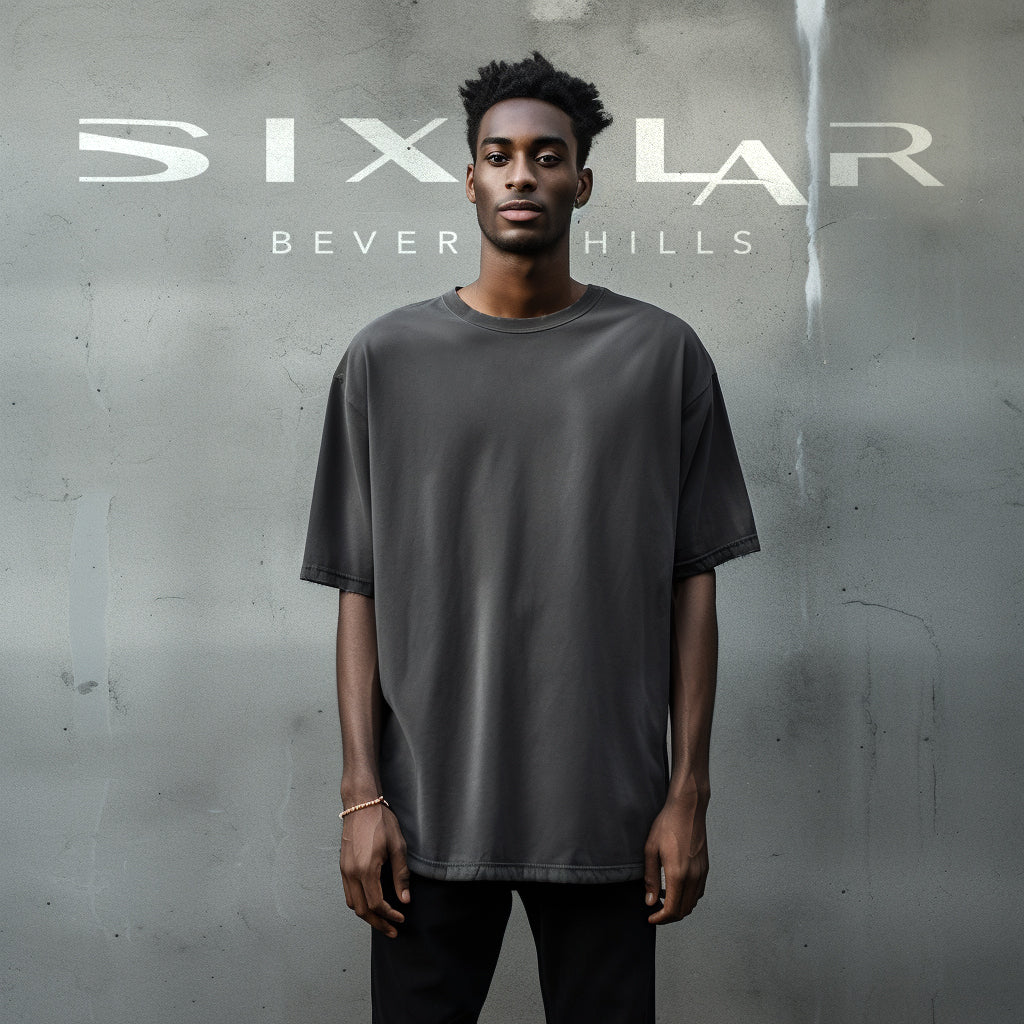 Sixelar hand distressed t-shirt Blanks for a genuine vintage look