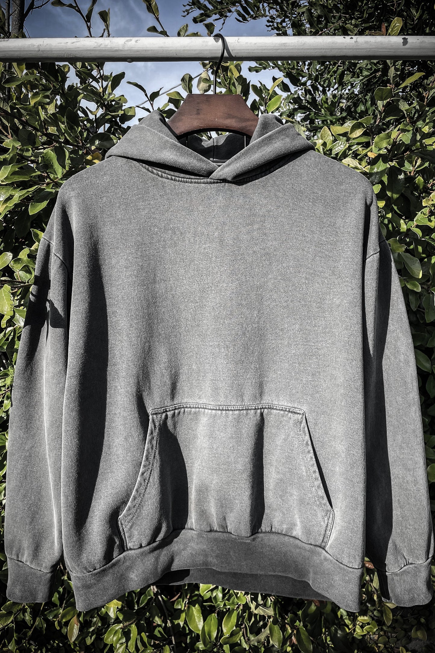 Sixelar cordless Charcoal Pigment dyed the streetwear Blank blanks made in LA