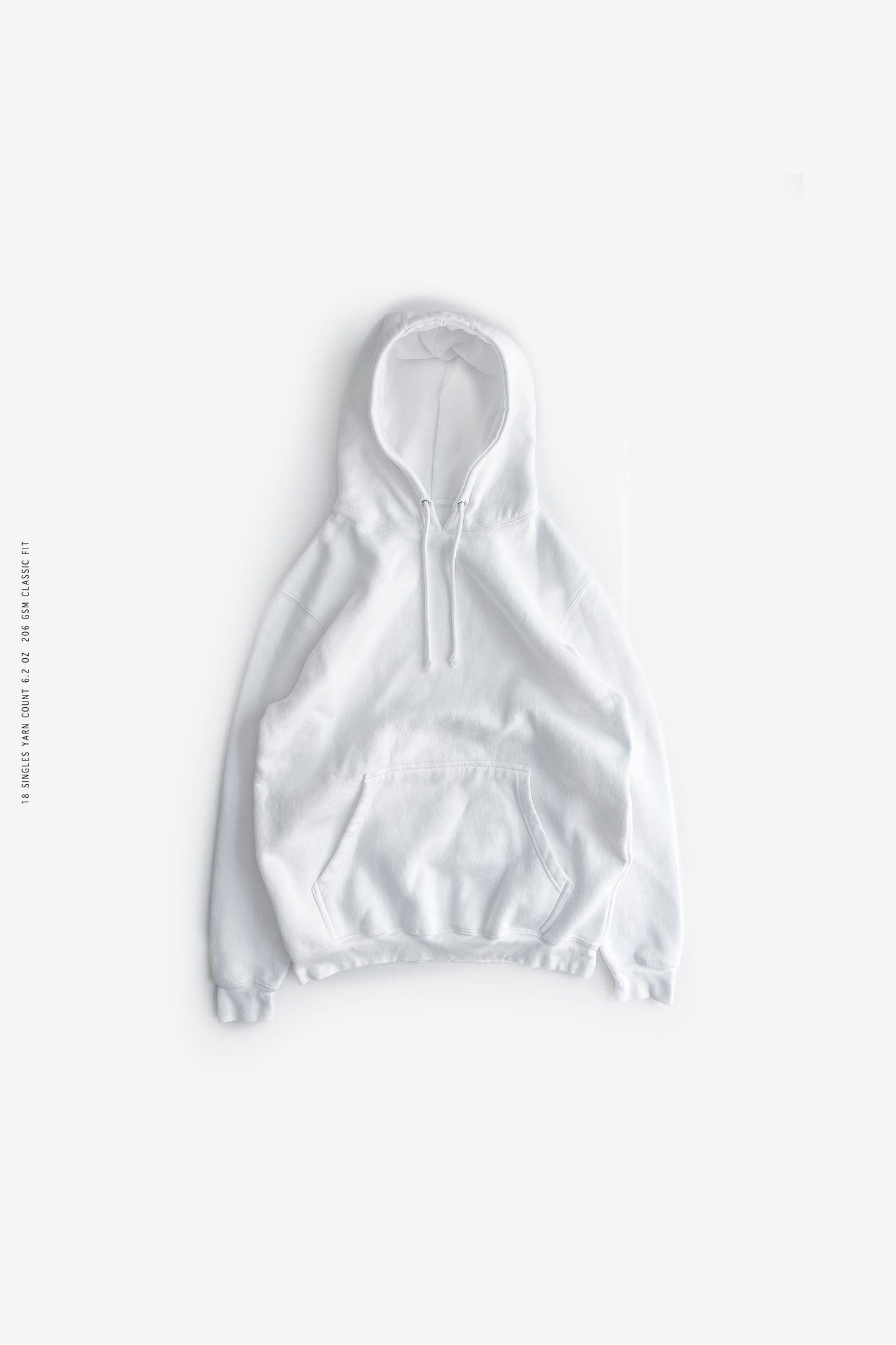 CLEARANCE - Classic White Fleece Hoodie