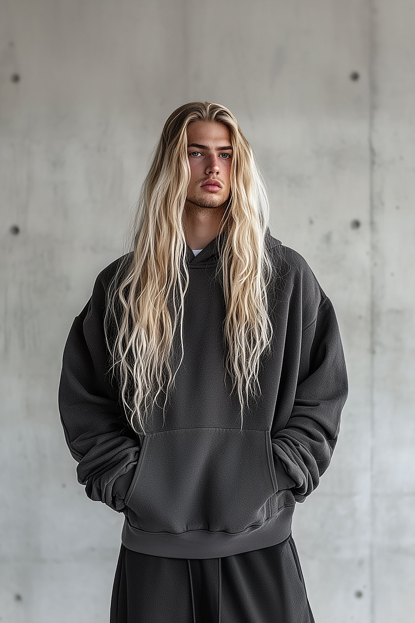 Sixelar cordless Heavyweight Hoodie garment dyed best streetwear blanks made in los angeles