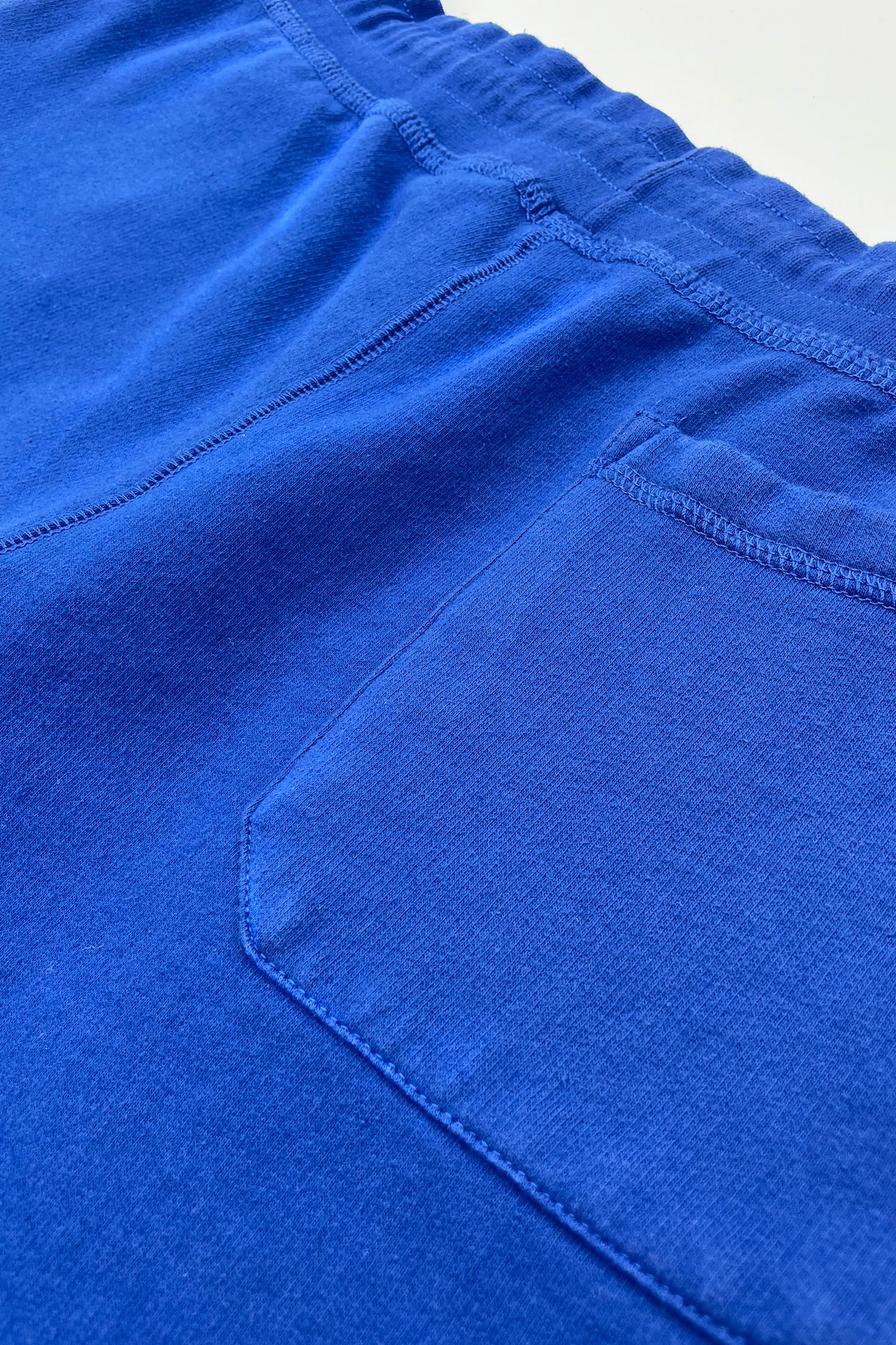 ⭐️ NEW ATHLETIC Raw Edge Blue Heavyweight Shorts