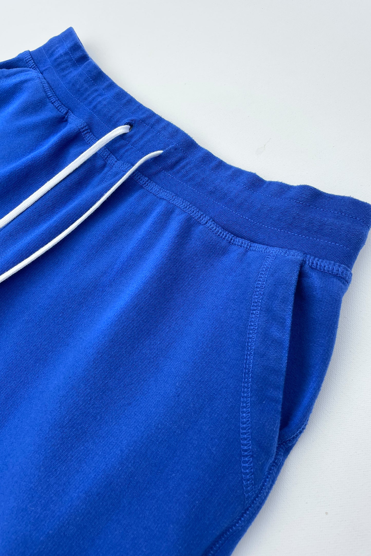 ⭐️ NEW ATHLETIC Raw Edge Blue Heavyweight Shorts