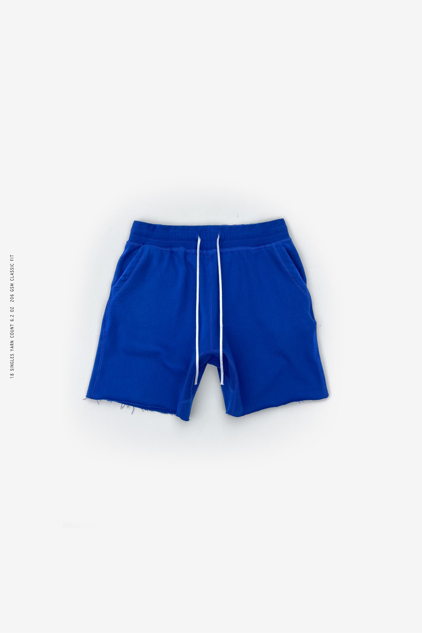 ⭐️ NEW ATHLETIC Raw Edge Blue Heavyweight Shorts