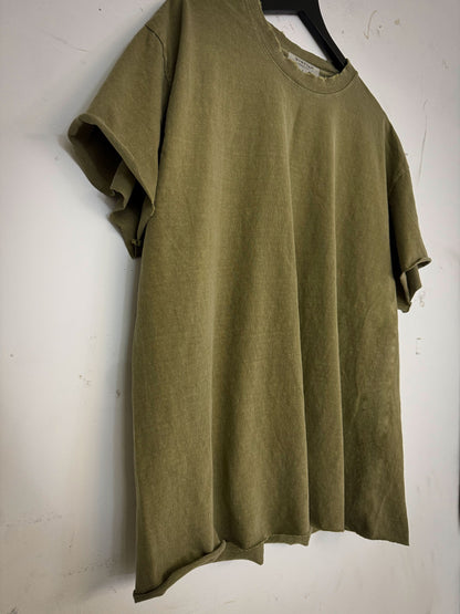 BASE RAW EDGE Distressed Garment dyed