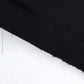 Sixelar BASE Black T-Shirt blank sleeve hem detail.