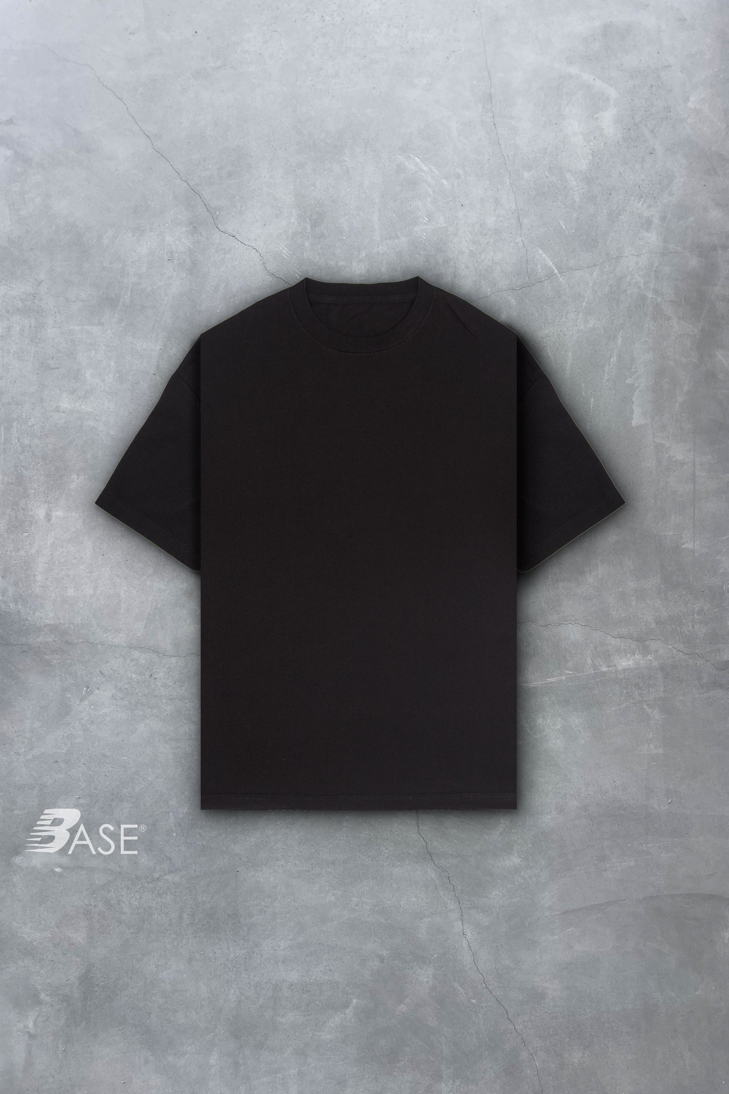 Sixelar BASE Black T-shirt blank 100% cotton Made in LA