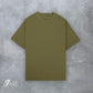 Sixelar BASE Vintage Olive shirt blank 100% cotton Made in LA