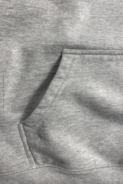 Sixelar Classic Heavyweight streetwear Heather Grey Blank Hoodie