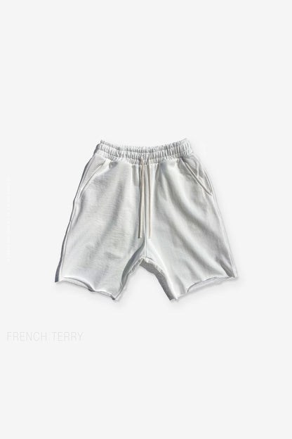 ⭐️ New  FRENCH TERRY Raw edge Shorts