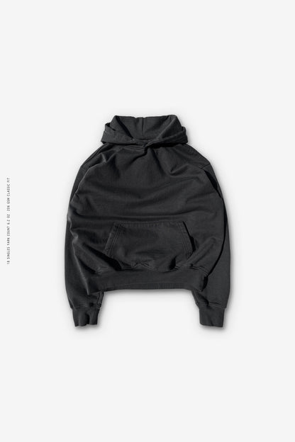 Sixelar cordless classic Ultra heavyweight streetwear Blank Hoodie 