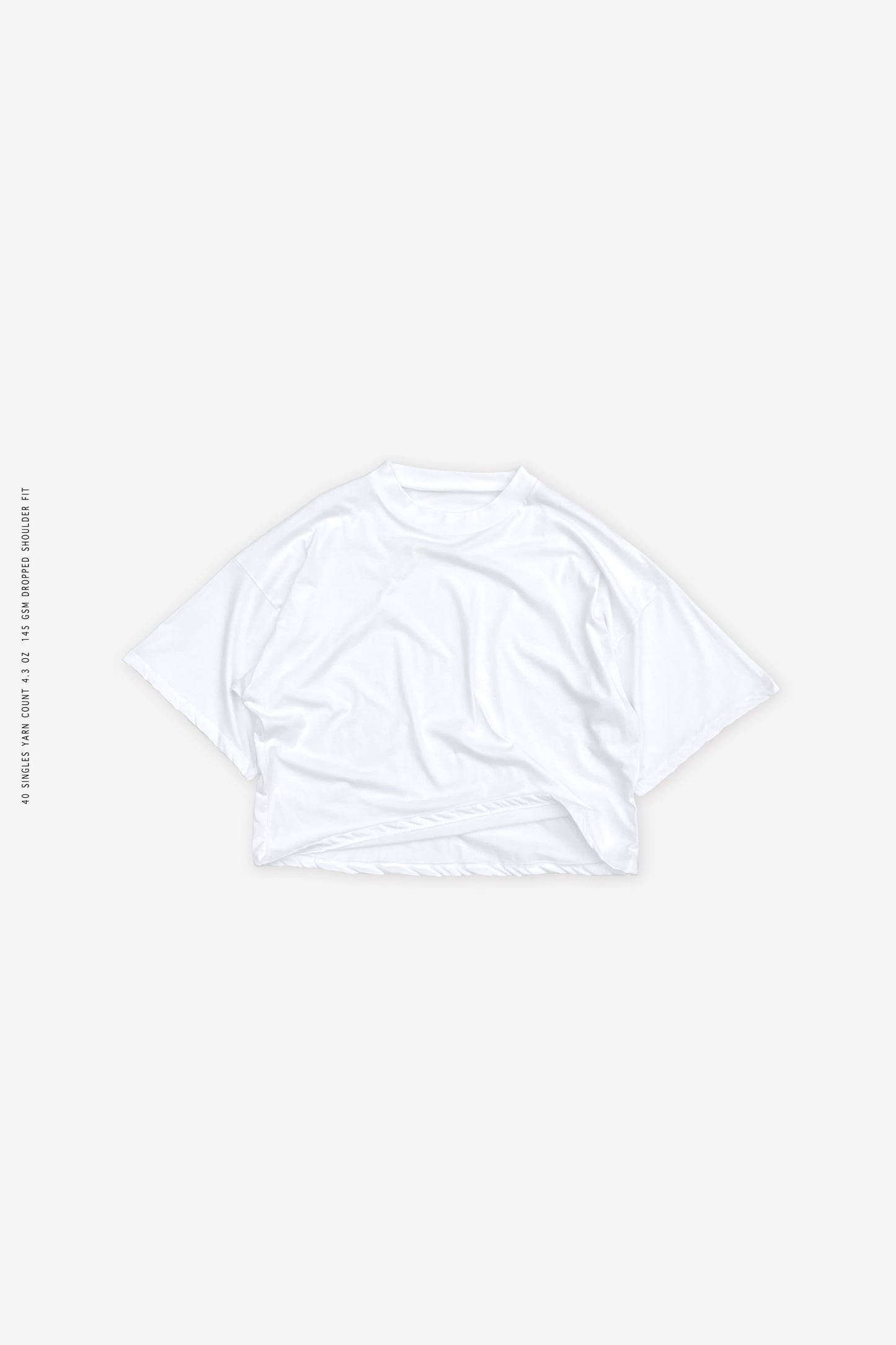 New "SILK" CROPPED White Blank