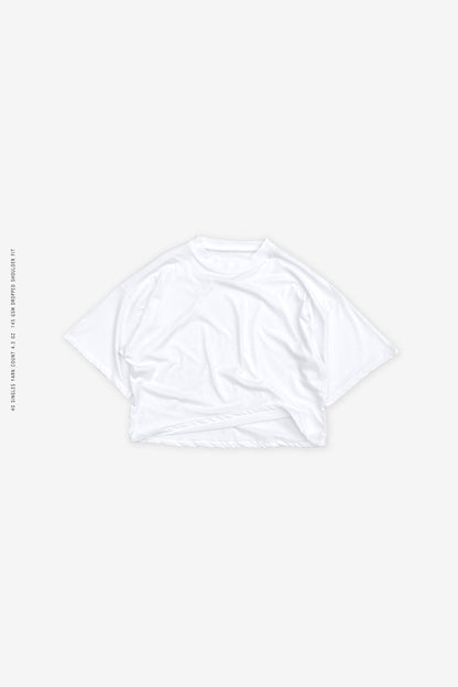 New "SILK" CROPPED White Blank