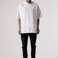 Sixelar BASE white distressed blank front view.