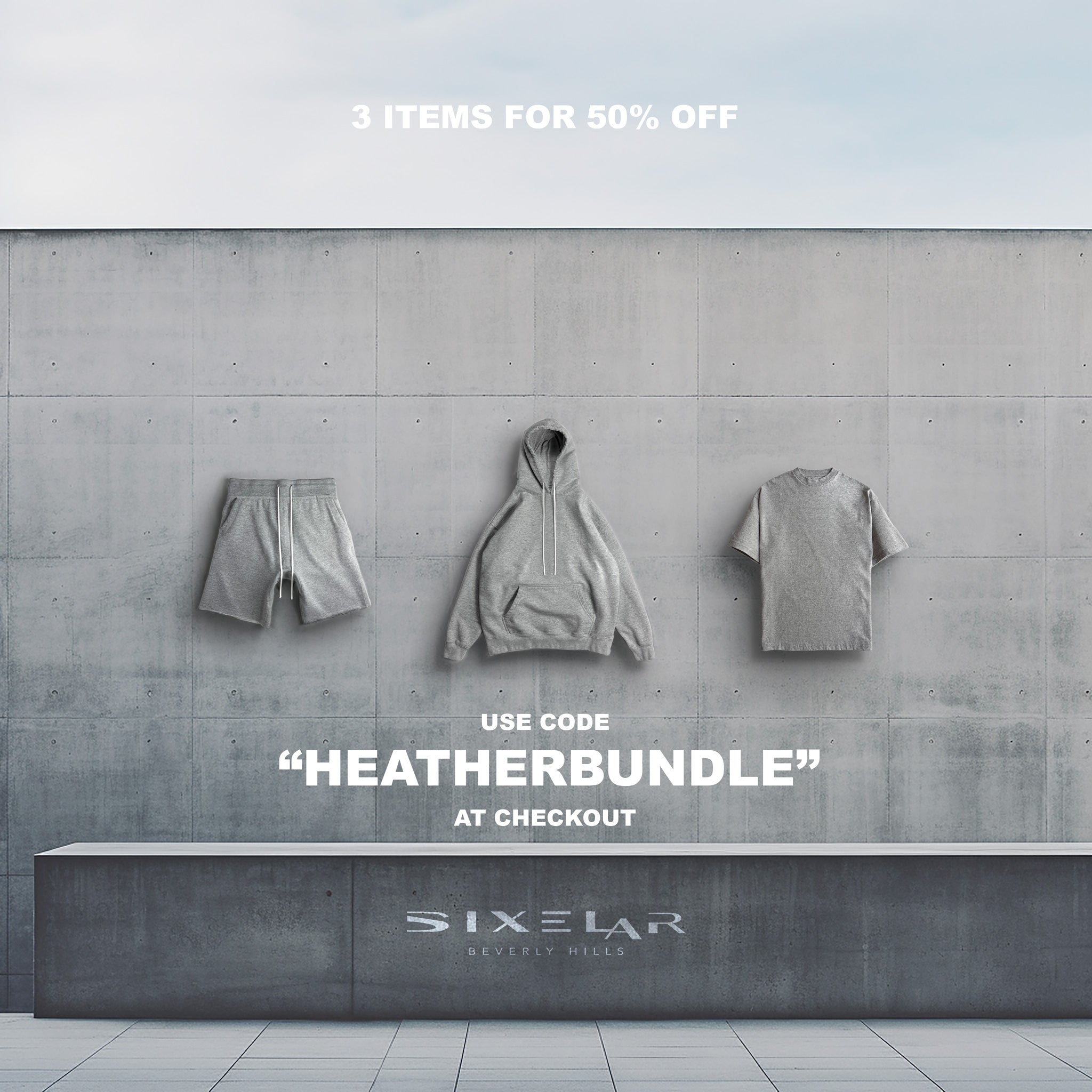 SIXELAR Elevated Blanks and graphic tees from Los Angeles CA.