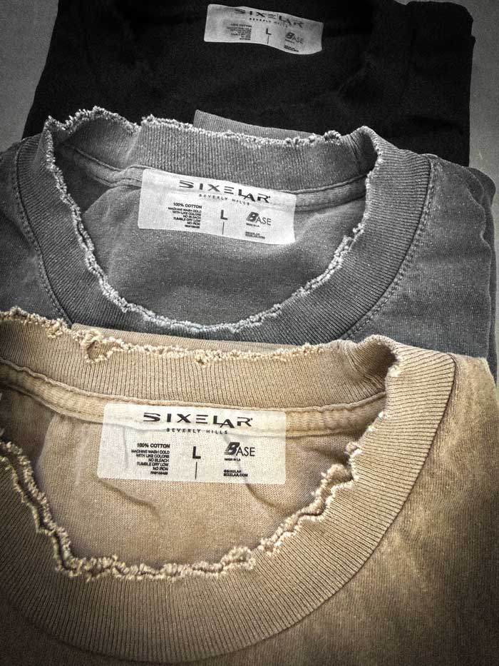 BASE RAW EDGE Distressed