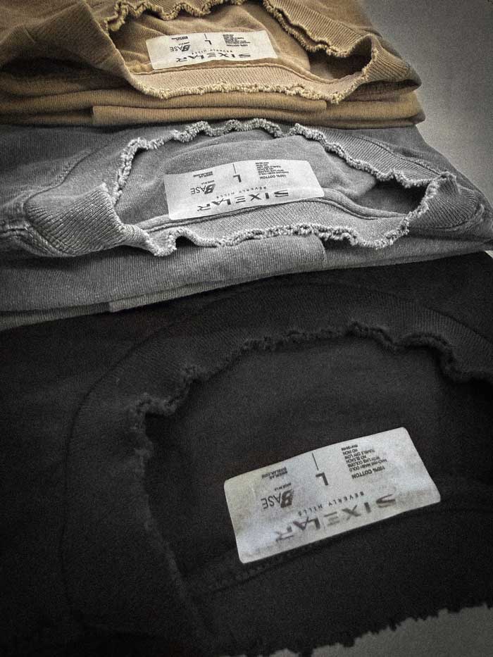 BASE RAW EDGE Distressed
