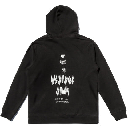 WESTSIDE BLACK HOODIE - SIXELAR