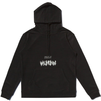 WESTSIDE BLACK HOODIE - SIXELAR