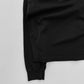 Sixelar Long sleeve Black blank t-shirt. Sleeve detail