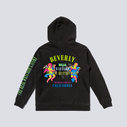 Beverly Hills Black Hoodie