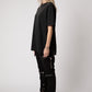 Sixelar WIDE Black blank side view.
